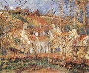 Camille Pissarro Red Roofs china oil painting reproduction